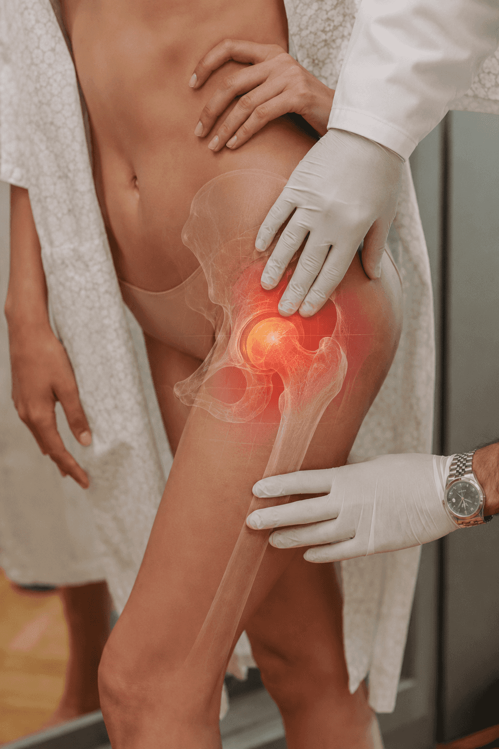 Schmerzen in der linken oder rechten Hüfte: Symptome, Ursachen, Diagnose