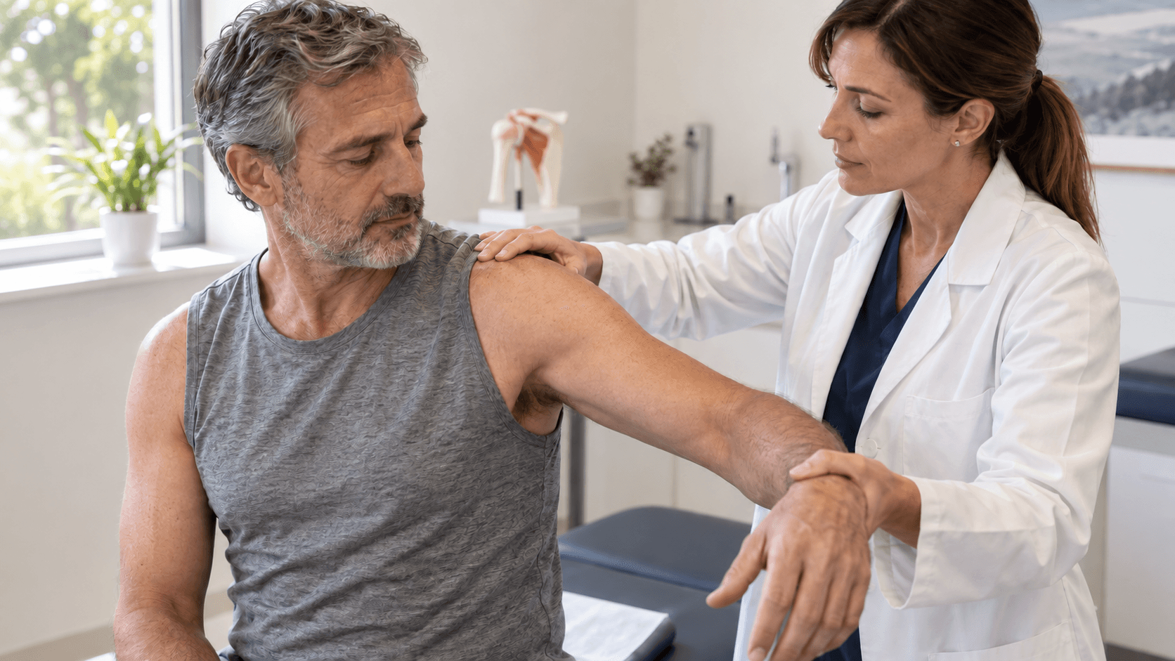 Esercizi e fisioterapia per la cuffia dei rotatori