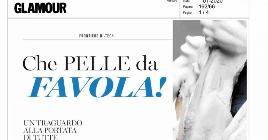 GLAMOUR - Was für eine fabelhafte Haut! - Dezember-Januar 2020