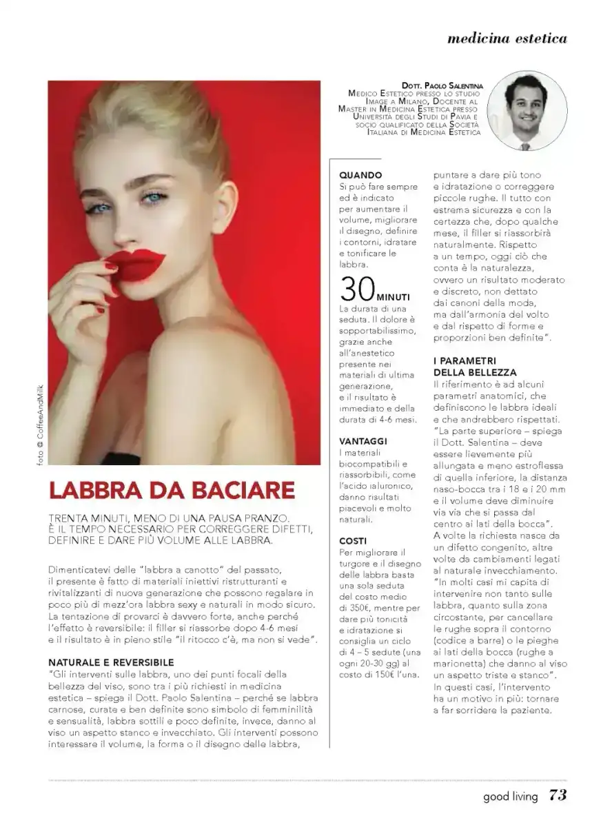 Labbra da baciare