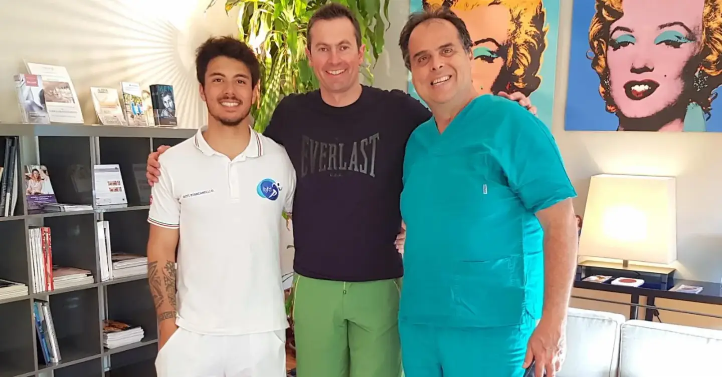 Simone Origone: Der schnellste Mann der Welt hat sich für Lipogems entschieden