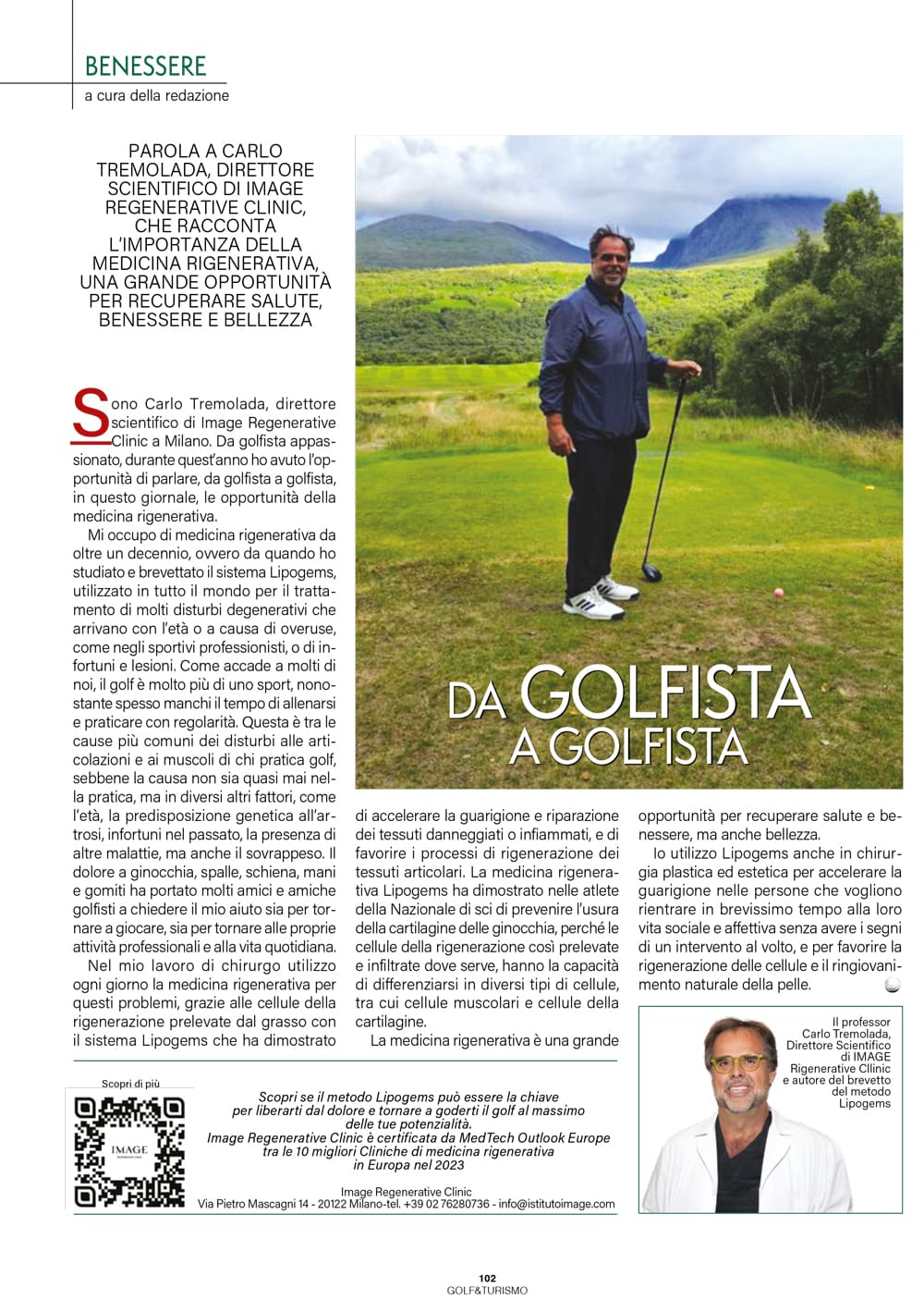 Da golfista a golfista